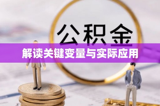 阜宁解读关键变量与实际应用