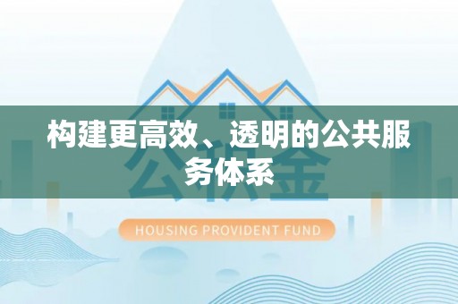 阜宁构建更高效、透明的公共服务体系
