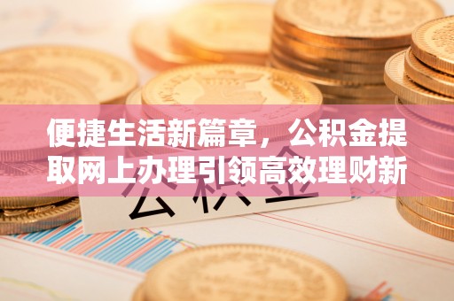阜宁便捷生活新篇章，公积金提取网上办理引领高效理财新趋势