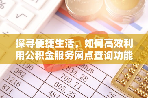 阜宁探寻便捷生活，如何高效利用公积金服务网点查询功能
