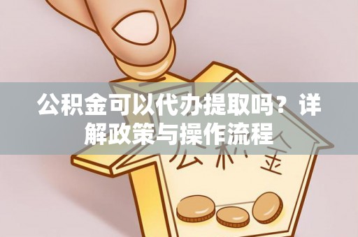 阜宁公积金可以代办提取吗？详解政策与操作流程