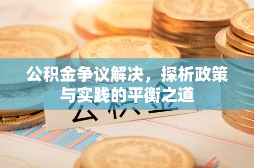 阜宁公积金争议解决，探析政策与实践的平衡之道
