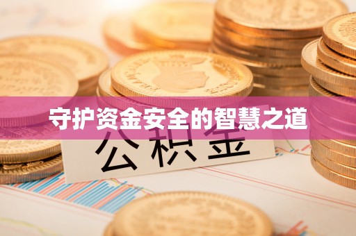 阜宁守护资金安全的智慧之道