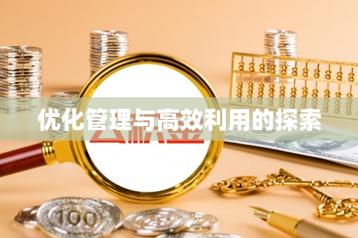 阜宁优化管理与高效利用的探索