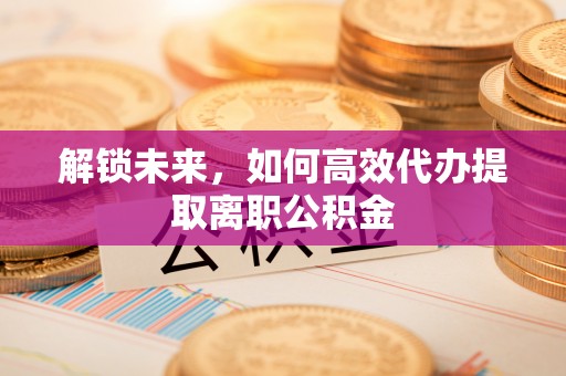 阜宁解锁未来，如何高效代办提取离职公积金