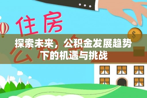 阜宁探索未来，公积金发展趋势下的机遇与挑战