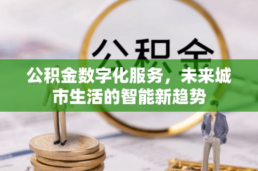 阜宁公积金数字化服务，未来城市生活的智能新趋势