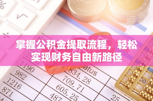 阜宁掌握公积金提取流程，轻松实现财务自由新路径