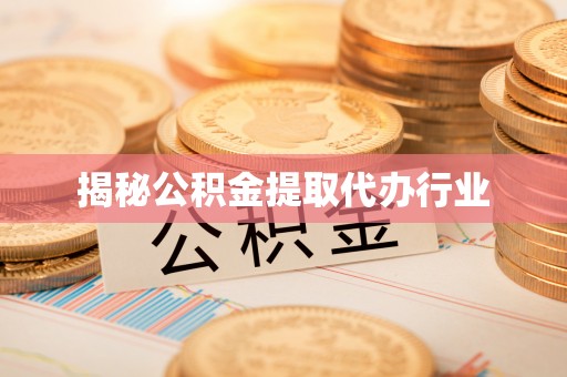 阜宁揭秘公积金提取代办行业