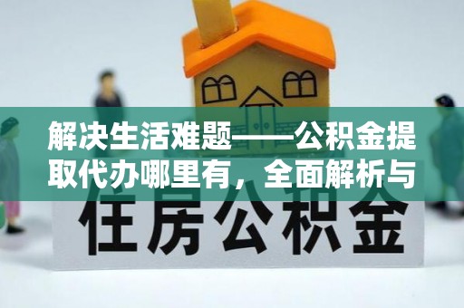 阜宁解决生活难题——公积金提取代办哪里有，全面解析与服务推荐