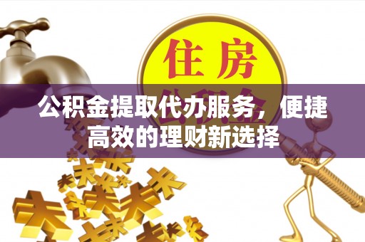 阜宁公积金提取代办服务，便捷高效的理财新选择