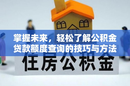 阜宁掌握未来，轻松了解公积金贷款额度查询的技巧与方法