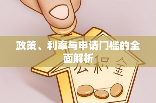 阜宁政策、利率与申请门槛的全面解析
