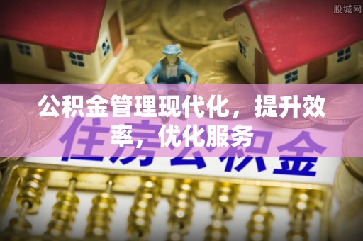 阜宁公积金管理现代化，提升效率，优化服务
