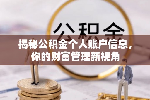 阜宁揭秘公积金个人账户信息，你的财富管理新视角