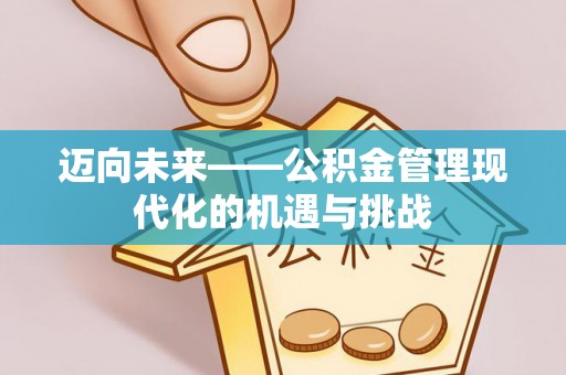 阜宁迈向未来——公积金管理现代化的机遇与挑战