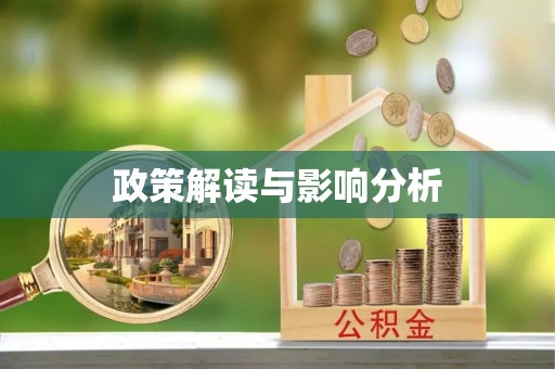 阜宁政策解读与影响分析